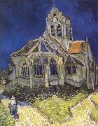 Vincent Van Gogh Church at Auvers USA oil painting artist